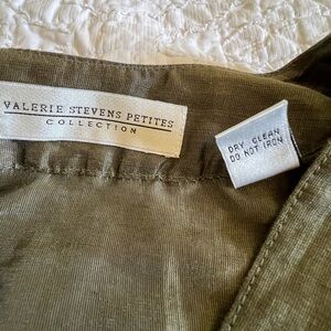 Used dark green blouse